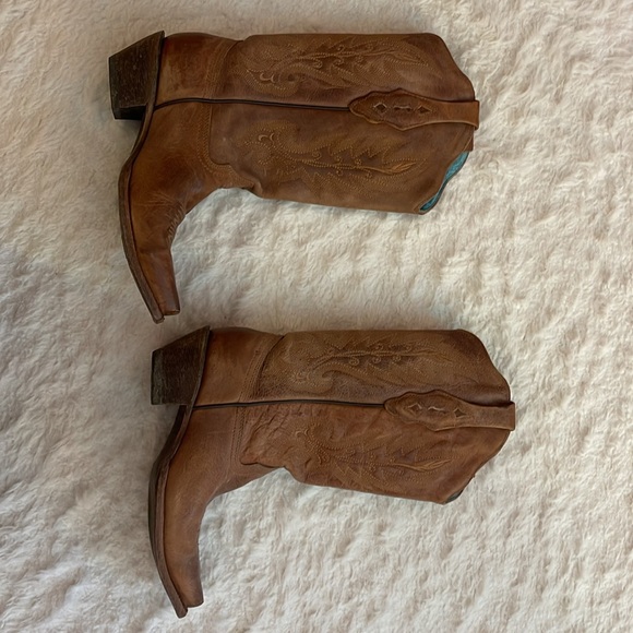 Corral women’s brown cowboy boots style C1928 size 8 - Picture 6 of 7